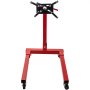 VEVOR Engine Stand 1250LBS Capacity Motor Stand Engine Hoist Rotating Automotive Tools in Heavy Duty Steel with 4 Iron Caster Wheels Maintenance Equipment for Auto Car Truck Jack