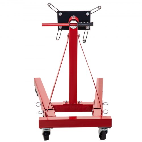 VEVOR Engine Stand 2000LBS Capacity Motor Stand Engine Hoist Rotating Automotive Tools in Heavy Duty Steel with 6 Iron Caster Wheels Maintenance Equipment for Auto Car Truck Jack