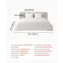 VEVOR Queen Duvet Cover Set, 100% Cotton, 3 Pieces Bedding Set Queen Size with 1 Duvet Cover 90 x 90 in and 2 Pillow Shams 20 x 26 in, Soft Breathable, Double Zipper Closure, for Home Bedding, White
