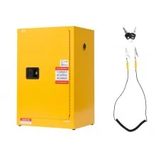 13 Gal Flammable Storage Cabinet with Adjustable Shelf for Flammable Liquids