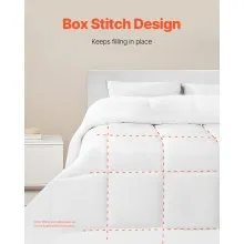 Comforter Duvet Insert 102 x 90 in King Size Down Alternative Comforter 4 Tabs