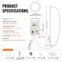 VEVOR Water Pump System for 5 Gallon Bottles, Automatic Electric Dispenser, Single Inlet, Suitable for Coffee/Tea Appliances, Fridges, Ice Machines