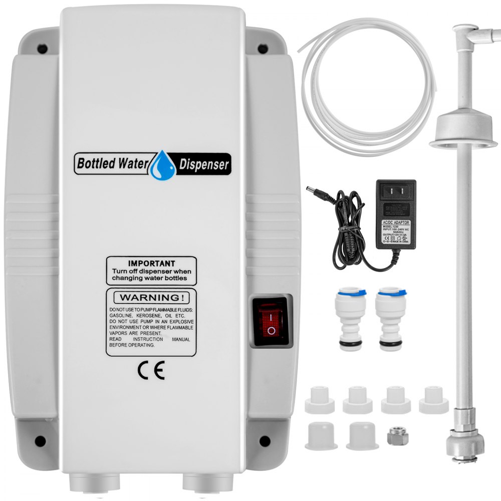 VEVOR 120V AC Bottled Water Dispensing Pump System Dispenser Replace Bunn Flojet 40psi