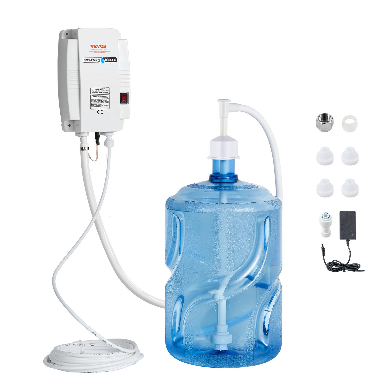 VEVOR 3.8 L Water Dispenser Pump 40psi Coffee Maker Auto Pressure High Reputation