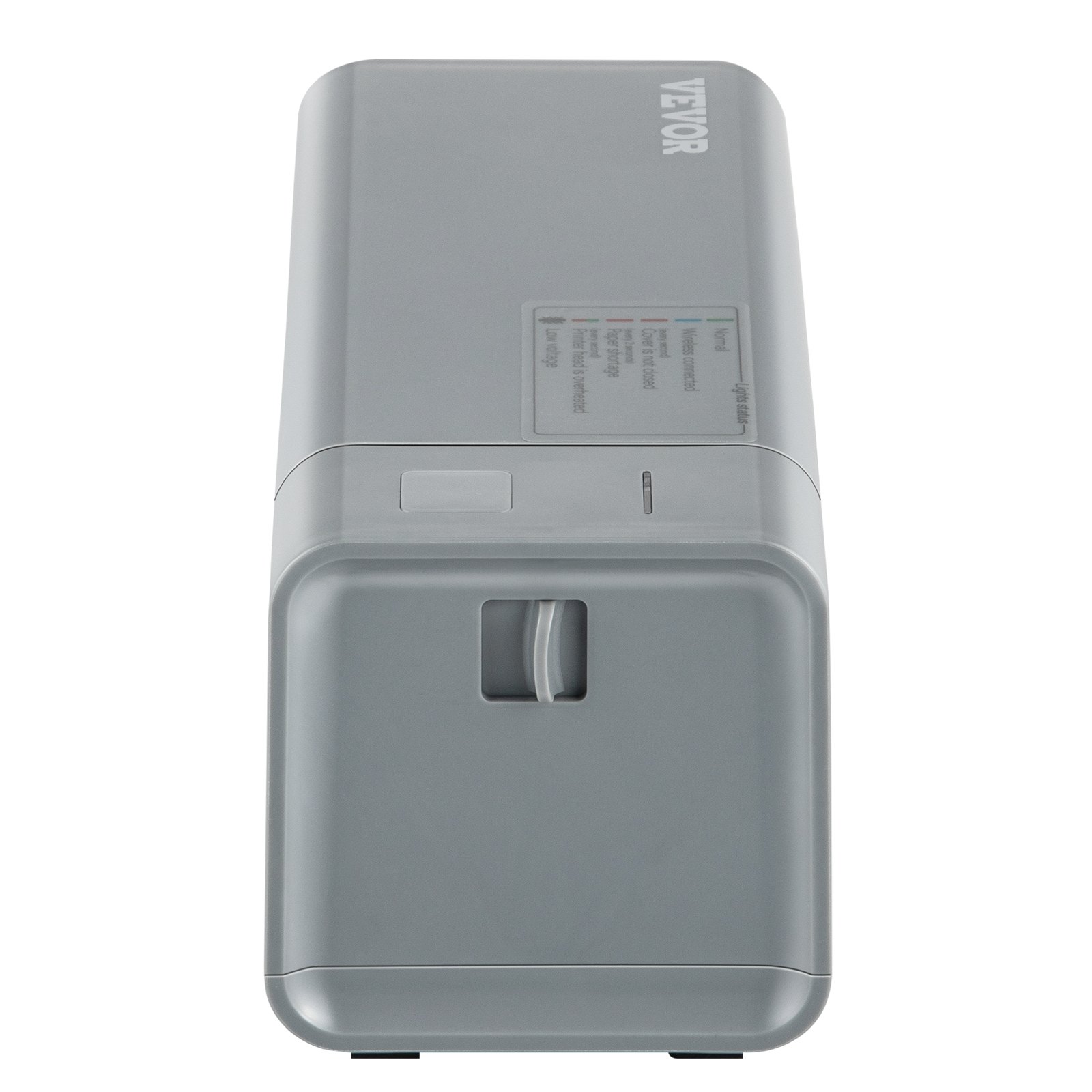 Tepelná tlačiareň štítkov VEVOR, 203 DPI 60 ks/min pre 4x6 poštových balíkov, pripojenie USB a automatické rozpoznávanie štítkov, podpora Windows/MacOS/Linux, kompatibilné s Amazon, eBay, Etsy, UPS atď., Gray