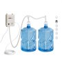 VEVOR Bottled Water Dispensing System 20 ft Water Dispensing Pump System with US Plug 115V AC Perfect for 5 Gallon Bottle (Dual Inlet) Bottled Water Dispensing System 20 ft with with US Plug 115V AC P