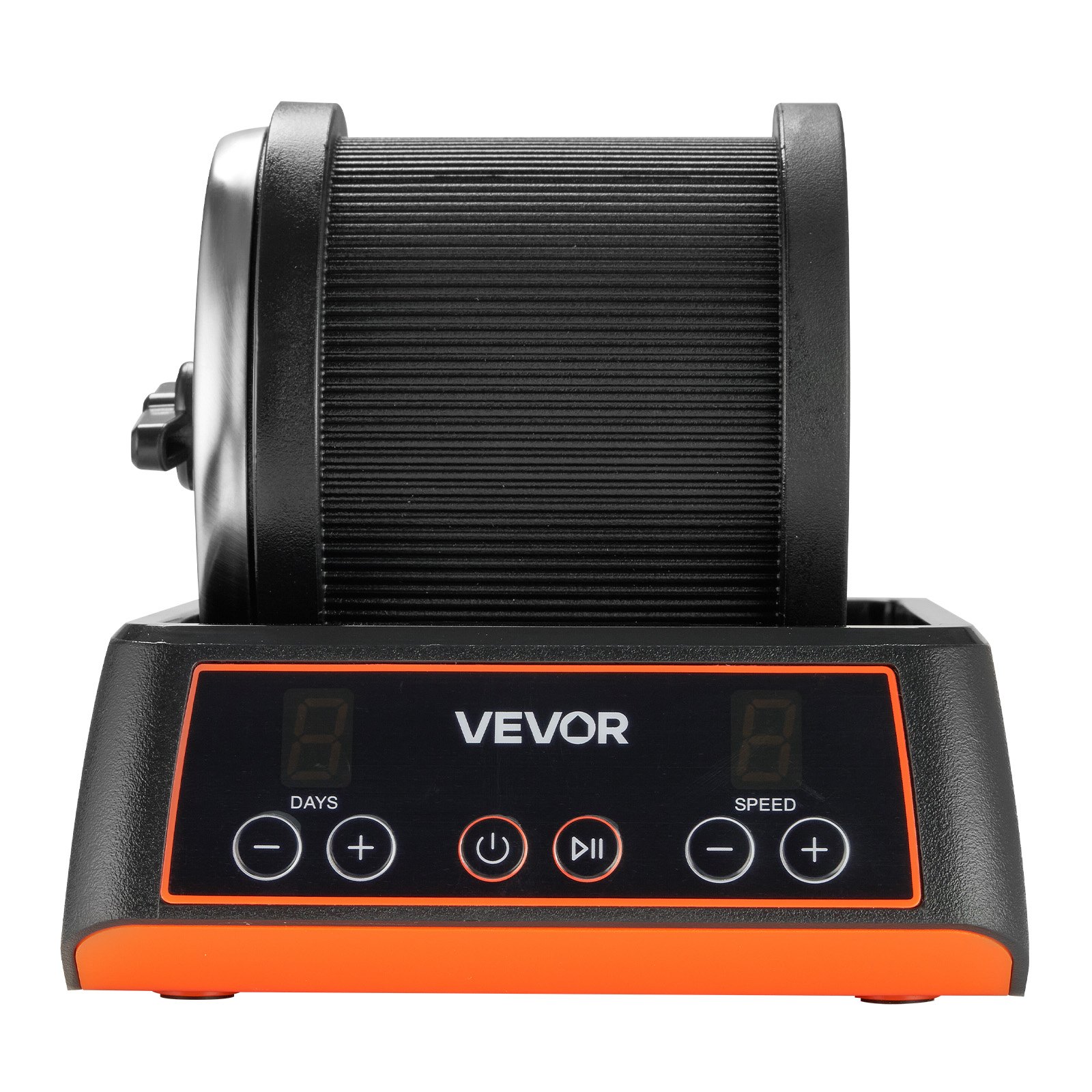 VEVOR Rock Tumbler Kit, 2 lbs Rock Polishing Kit, 4 Speed Settings 9-Day Polishing Timer Stone Polishing Kit, Rock Polisher with Rough Gemstones and Polishing Grits, Rock Polisher for Adults Kids