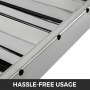 VEVOR Pack of 6 Hood Filters 19.5W x 24.5H Inch, 430 Stainless Steel 4 Grooves Commercial Hood Filters, Range Hood Filter for Grease Rated Commercial Kitchen Exhaust Hoods