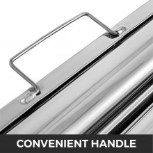 6Pcs/Set 430 Stainless Steel Range Hood Filter With 5 Grooves Baffle Grease Filter 20 x 16 Inch For Commercial Kitchen