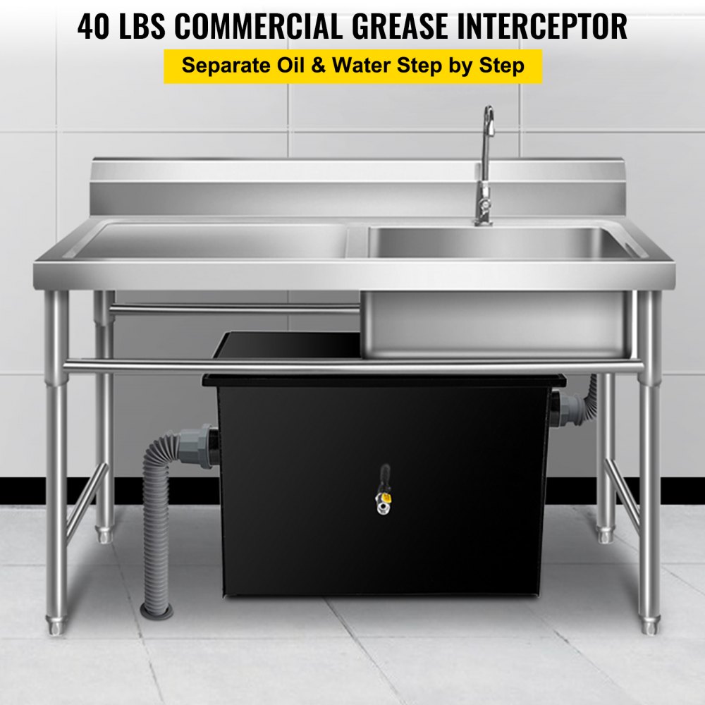 Oil & Grease Separator  Grease Trap For Commercial Kitchens