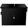 VEVOR Commercial Grease Interceptor 8 LB, Carbon Steel Grease Trap 4 GPM, Grease Interceptor Trap with Side Water Inlet, Under Sink Grease Trap for Restaurant Canteen Factory Home Kitchen