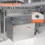VEVOR Commercial Grease Trap, 40 LBS Grease Interceptor, Top Inlet Interceptor, Under Sink Stainless Steel Grease Trap, 10 GPM Waste Water Oil-water Separator, for Restaurant Canteen Home Kitchen