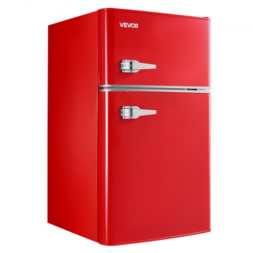 VEVOR 2 Door Mini Fridge with Freezer – 30.2℉ to 50℉