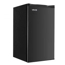 VEVOR Mini Fridge 3.2 Cu.Ft Single Door Compact Small Refrigerator Dorm Black