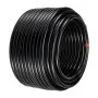 VEVOR luftkompressorledningssæt, 200FT x 3/4", HDPE-aluminium trykluftrørsystem, lækagesikker og nem at installere, trykluftledningsslangesæt til garager, værksteder, sort