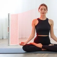 VEVOR Terapia de luz roja para todo el cuerpo, 300 LED de doble chip, pulso de 10 Hz/40 Hz, 3 ajustes de tiempo, panel de terapia de luz roja de 660 nm y infrarrojo cercano de 850 nm para alivio del dolor, curación de heridas, salud de la piel, 300 W