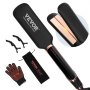 VEVOR 2-inch Hair Straightener Flat Iron with Infrared Technology & Negative Ion