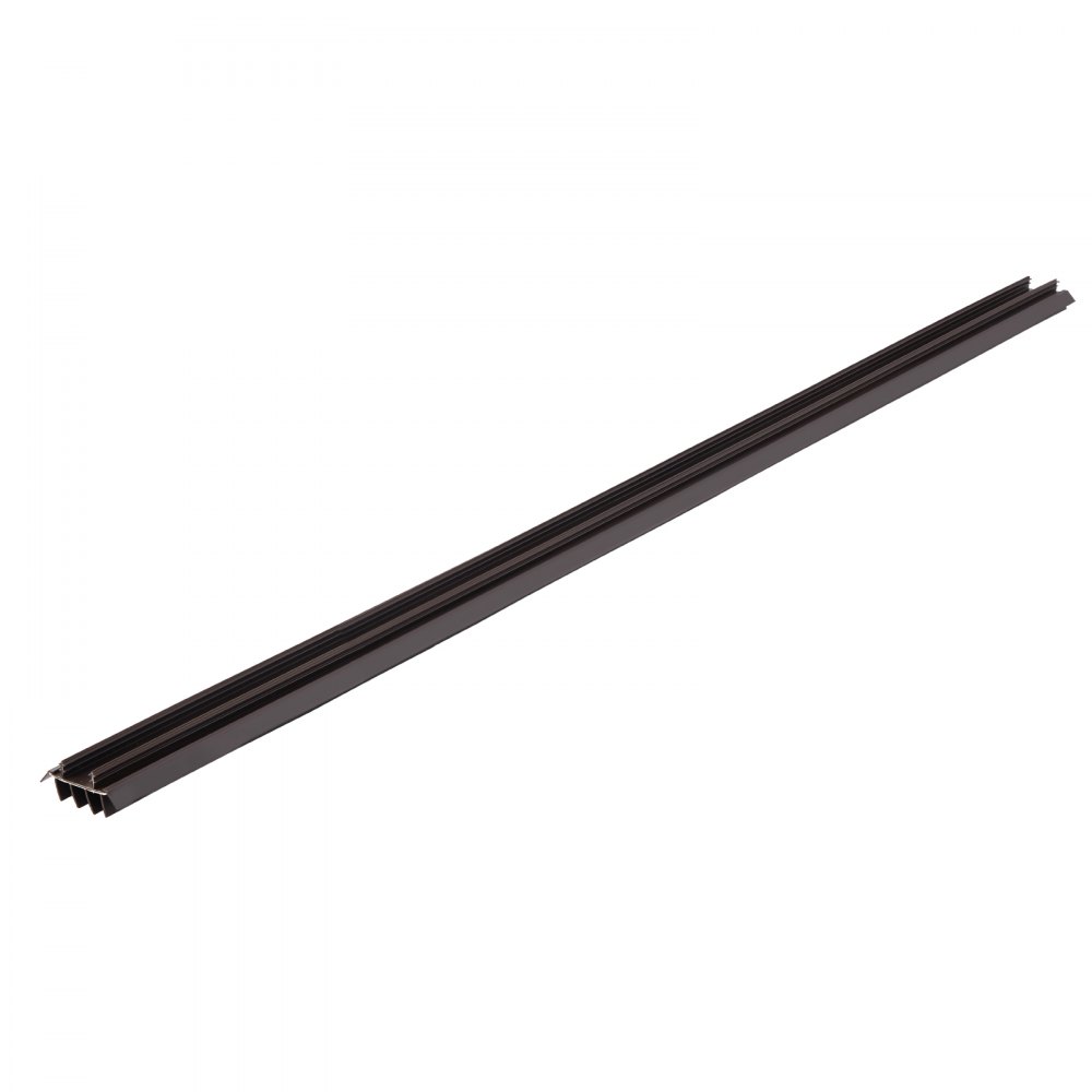 VEVOR - Repuesto de burlete inferior para puerta, vinilo de 91 cm de largo y 4,5 cm de ancho, deslizable, en forma de U, fácil de instalar, para puertas exteriores, hogar, tapón de corrientes de aire para agarre intermedio de 2,2 cm, 2 unidades