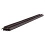 VEVOR Replacement Door Bottom, Vinyl 36 in Long 1 3/4 in Wide Slide-on Under Door Seal, U-Shape Easy-to-Install Kerf Weatherstrip for Exterior Doors Home, Draft Stopper for 7/8 in Between Grab, 2 Pcs