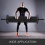 VEVOR 10" Dia Steel Strength Log Bar, 700 Lbs Capacity Barbell Bar, Black Bench Press Bar with Comfortable Neutral Handle for Weightlifting Powerlifting and Competition