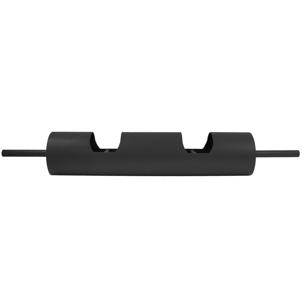 VEVOR 8" Dia Steel Strength Log Bar, 700 Lbs Capacity Barbell Bar, Black Bench Press Bar with Comfortable Neutral Handle for Weightlifting Powerlifting and Competition