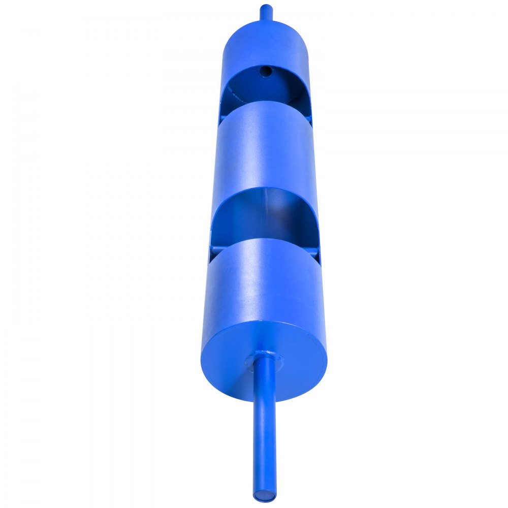 VEVOR 8" Dia Steel Strength Log Bar, 700 Lbs Capacity Barbell Bar, Blue Bench Press Bar with Comfortable Neutral Handle for Weightlifting Powerlifting and Competition