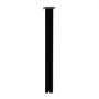 VEVOR Mailbox Post, 43 x 4 x 4 Inches, Steel In-Ground Mounting Mail Box Stand with Universal Plate Bracket, Heavy Duty Metal Post Sleeve Kit for Outside Curbside Residential Use, Powder Coated Black