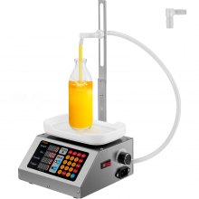 VEVOR Weighing Filling Machine, 3000g Digital Liquid Filling Machine, 3.2L/min Bottle Filling Machine, Liquid Bottle Filler with Filling Speed Control Function for Perfume, Cooking Oil, Drink and Wine