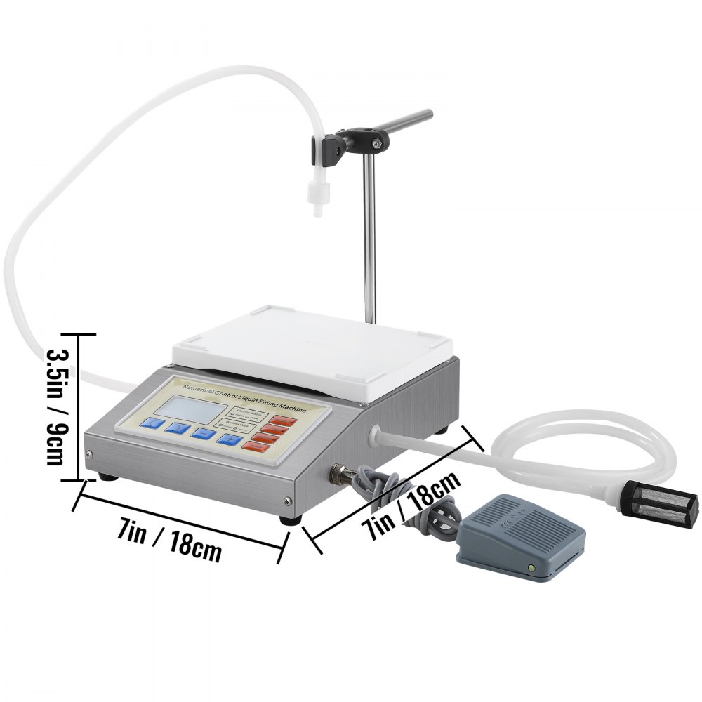 VEVOR Weighing Filling Machine Digital Liquid Filling Machine 3000g Capability