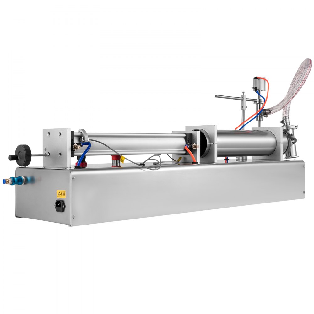 VEVOR 100-1000ml Pneumatic Liquid Filling Machine Single Head Piston Filler