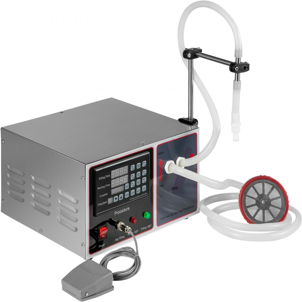 VEVOR Liquid Filling Machine, Bottle Filler Machine 17 L, Liquid Bottle Filler