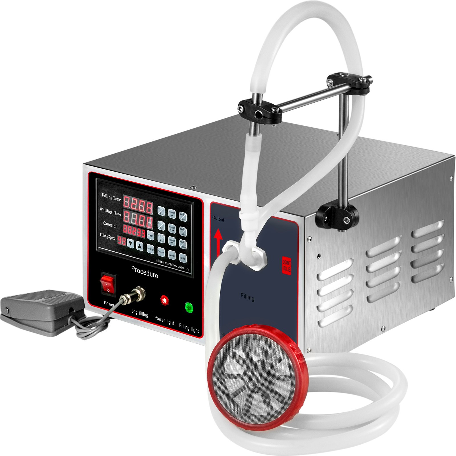 VEVOR Liquid Filling Machine, Bottle Filler Machine 17 L, Liquid Bottle Filler