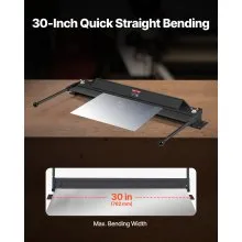 30 in Box and Pan Brake 0-135° 18 Ga Sheet Metal Bending Brake Bender Heavy Duty