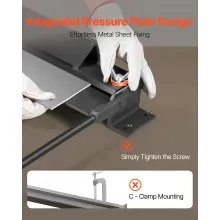 30 in Box and Pan Brake 0-135° 18 Ga Sheet Metal Bending Brake Bender Heavy Duty