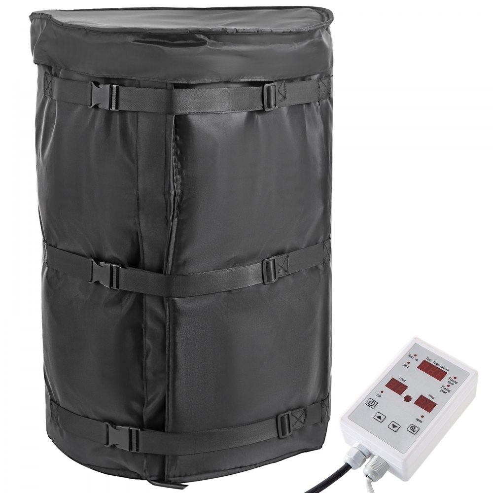 55 Gallon Drum Blanket Heater Insulated, Full-Wrap