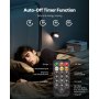 2PCS LED Wall Sconces Rechargeable Battery Operated Wall Lamps Remote Control
