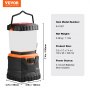 VEVOR LED Camping Lantern Battery Powered All-in-one for Exceptional Experience