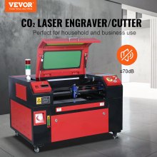 VEVOR 50W CO2 Lasergravör Gravyr Carving Print Machine 300x500 mm Arbetsbädd