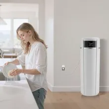 VEVOR Water Softener Whole House Water Softener System 40000 Grains Touch Panel