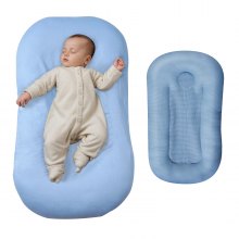 VEVOR Baby Lounger Baby Nest Sleeper för nyfödd 100 % bomull mjuk spädbarnsstol