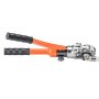 VEVOR Hydraulic Pipe Crimping Tool, PEX & Aluminum-Plastic Tube Fittings Crimper with U16 U20 U25 U32 Jaws & Carrying Case, Press Crimper Tool Kit for Plumbing Repairs & Installations