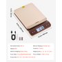 VEVOR Digital Shipping Postal Scale, 2 g High Accuracy, 40 kg Postal Scale with Hold/Tare/Auto-off Function, Flip Holder Design & Easy Calibration, Fit for Home and Office Use, Battery Included