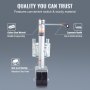 VEVOR Trailer Jack, Boat Trailer Jack 89.7 cm, Bolt-on Trailer Tongue Jack Weight Capacity 681 kg, with PP Wheels and Handle for lifting RV Trailer, Horse Trailer, Utility Trailer, Yacht Trailer