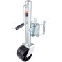VEVOR Trailer Jack, Boat Trailer Jack 89.7 cm, Bolt-on Trailer Tongue Jack Weight Capacity 681 kg, with PP Wheels and Handle for lifting RV Trailer, Horse Trailer, Utility Trailer, Yacht Trailer