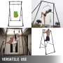 VEVOR pull up bar, versatile use for swing, aerial hoop, silk, and pull-ups.