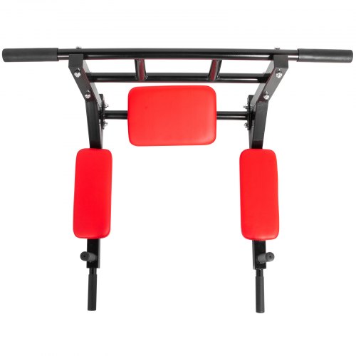 Pull Up Dip Bar Station Wall Mounted Chin Up Home Gym Fitness Strength Training
