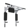 VEVOR Wall Mounted Pull Up Bar 2 in 1 Chin-Up Bar Dip Stand Power Home Gym Tower Set for Home Gym Strength Training Equipment for Home Gym Strength Training