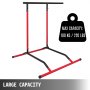 VEVOR Portable Pull Up Dip Station Power Tower Gym Bar Stretch Workout Multi Function