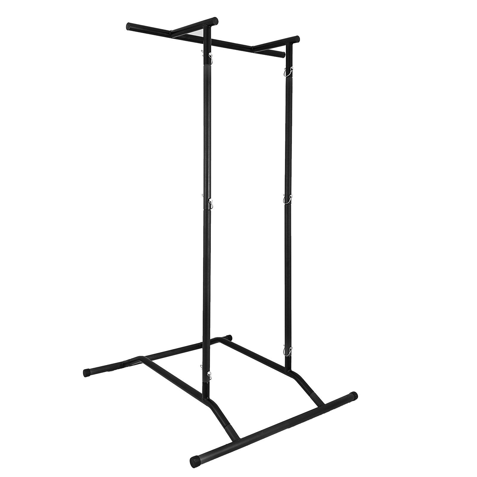 VEVOR 220lbs Pull Up Station,Dip Station Pull Up Bar Free Standing Power Tower Pull Up Tower with Carry Bag Portable Pull Up Rack(Green)