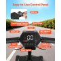 VEVOR 4-Wheel Electric Mobility Scooter for Adults & Seniors, Integrated Automatic Folding Mobility Scooter with Remote Control, NFC Keys & Long Range, 120kg Loading Travel Wheelchair